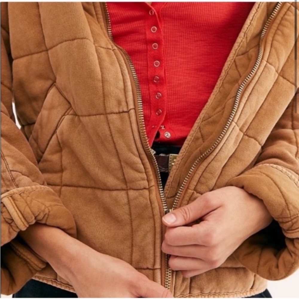 Free People Dolman Quilted Jacket - Picture 7 of 7